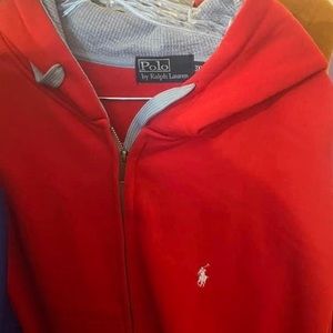 Unisex Polo warmup. GREAT quality